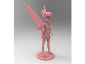 Tinker Bell Disney Peter Pfanne 3d print model - Mito3D