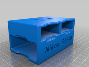 charger batteries case 3d print model - Mito3D