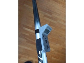 curling clock broom sports 3d print model - Mito3D