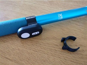 xiaomi yi remote holder xsories selfie stick ushm4a 3d print model - Mito3D
