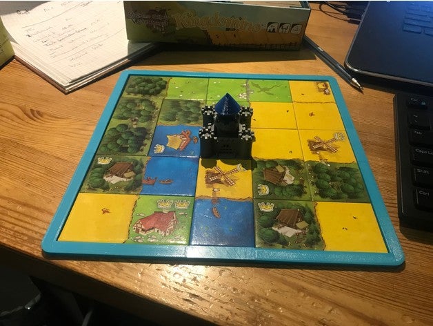 çerçeve Kingdomino masa oyunu 3D print model - Mito3D