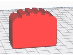 Schutzkappe hailo alu escalón plegable profi paso 3d print model - Mito3D