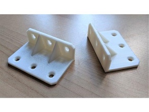 screw corner brackets 3d print model - Mito3D