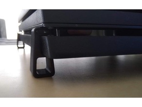 ps4 pro horizontal stand 3d print model - Mito3D