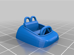 sottobicchiere macchina miniatura rullo giocattolo 3d print model - Mito3D