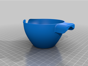 simple scoop birdfeeder jug powder measure scooper 3d print model - Mito3D