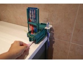 dentifrice distributeur arnaque anonimoconhache 3d print model - Mito3D