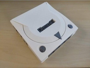 dreampi frambuesa pi 4 Dreamcast caso funda sega 3d print model - Mito3D