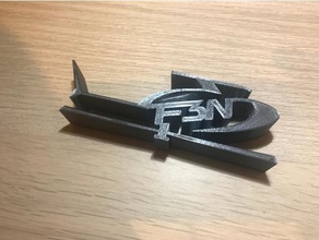 f3n logo helikopter 3d print model - Mito3D