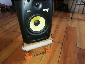studio moniteur orateur supporter cou freecad musique 3d print model - Mito3D