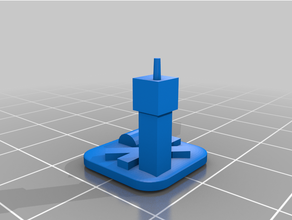 axis allies airfield marker 3d print model - Mito3D