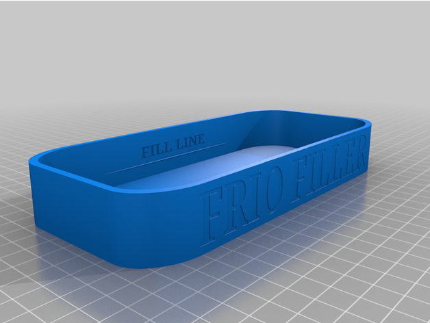 frio filler 3D print model - Mito3D