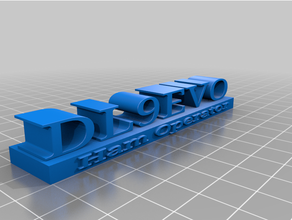 sign 3d print model - Mito3D