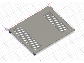 durum kılıf yazı tahtası Robin nano v2 ağ a8 mks 3d print model - Mito3D