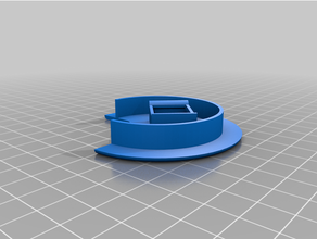 Schreibtisch Loch Startseite Mantel Schlussstein montieren Tülle 3d print model - Mito3D