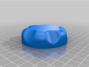 toro désherbeur câble mangeoire 3d print model - Mito3D
