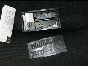 sw33 vhf uhf swr pwr metro caso bainha 3d print model - Mito3D
