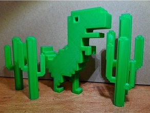 cromo dinosaurio 3d print model - Mito3D