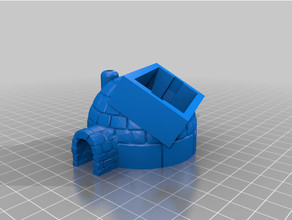 thermometer stand igloo holder mount 3d print model - Mito3D