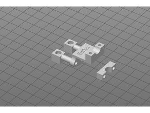 safir profesyonel Bltouch binmek çevirmek gösterge Kulp destek 3d print model - Mito3D