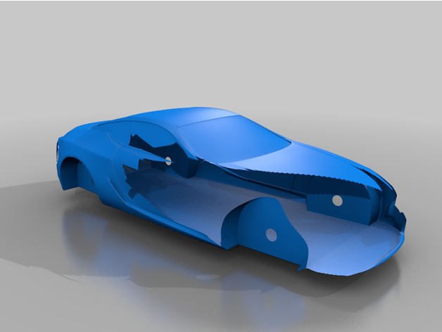 Lexus tester 3D print model - Mito3D