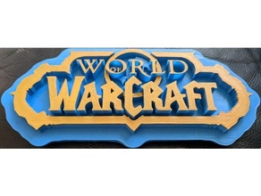 warcraft logo World of Warcraft 3d print model - Mito3D