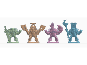 kahraman işaretlenmiş kaos savaşçılar ileri fantezi kahramanca ölçek Khorne şövalye şövalyeler minyatürler Mordheim nurgle eski çekiç arayış Slaanesh Tzeentch savaş oyunu oyunları Warhammer savaşçı 3d print model - Mito3D