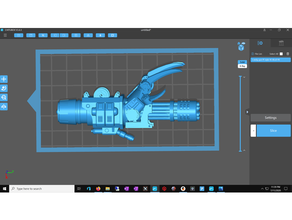extra bits Lobo domínio cruzado lua estilo 3d print model - Mito3D