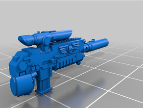 bolter sniper remix 40k warhammer primaris space marine 3d print model - Mito3D