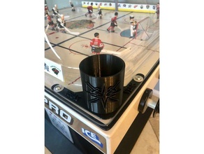 bubble hockey super chexx cup holder 3d print model - Mito3D