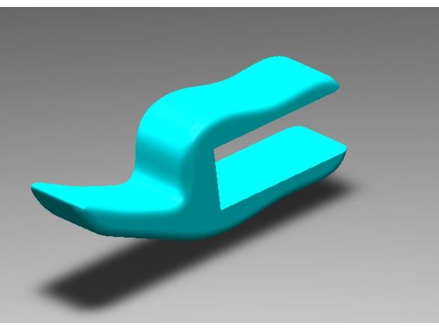 estante gancho 16mm fone ouvido 3D print model - Mito3D