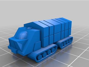 long tom mobile artillery v2 3d print model - Mito3D