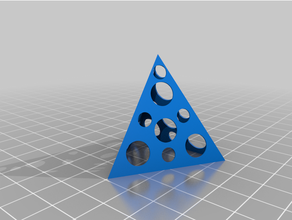 ressamın piramit boyama ağaç işleri jig araçlar 3d print model - Mito3D