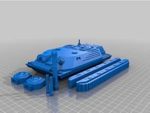 panzerproject 22 military tank 3d print model - Mito3D