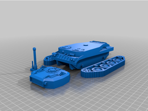 panzerproject 20 military tank 3d print model - Mito3D