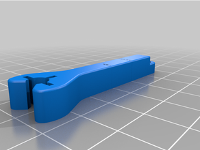 med infusion hose wrench xp klemme 1 3d print model - Mito3D