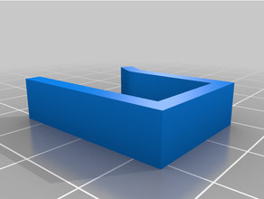 halter meter folding ruler mount small 3d print model - Mito3D