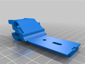 paration poign pression cong lateur vertical repair vacuum handle upright freezer 3d print model - Mito3D