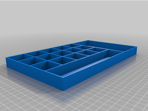 vidalamak parçalar organizatör 3d print model - Mito3D