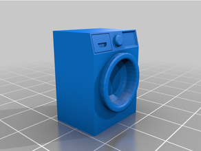 tiny washing machine wash 3d print model - Mito3D