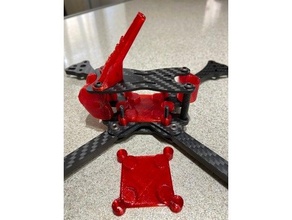 flyfive switchback 30x30 esc spacer five33 3d print model - Mito3D