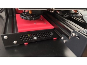 skr 14 turbo case & magnetic lid ender 3 pro bigtreetech 3d print model - Mito3D