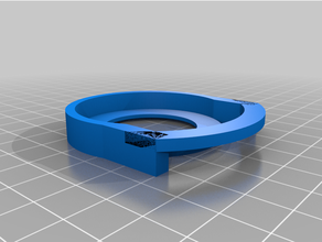 curtain roller tension adapter 3d print model - Mito3D