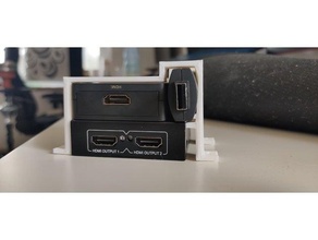 hyperion-holder ambilight hdmi2av hdmi switch hyperion videograbber 3d print model - Mito3D