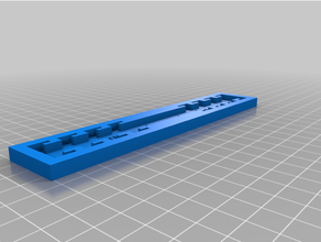 neck strap mold 3d print model - Mito3D