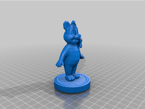 haribo orso mascotte 3d print model - Mito3D