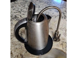 electric kettle drain pan 3d print model - Mito3D