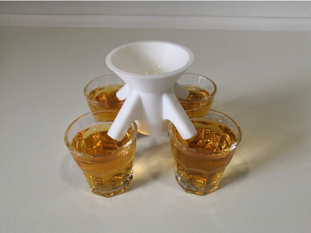 shot dispenser drink drinking gadget gift party shots 3D print model - Mito3D