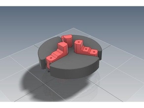 micro 3 mascella scorrere mandrino 3d print model - Mito3D