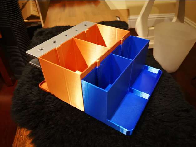 trabalhando escrivaninha organizador 3D print model - Mito3D